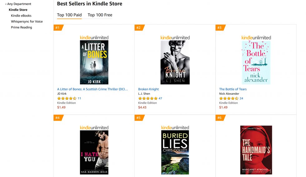 JD Kirk 1 Amazon Bestseller Zertex Media