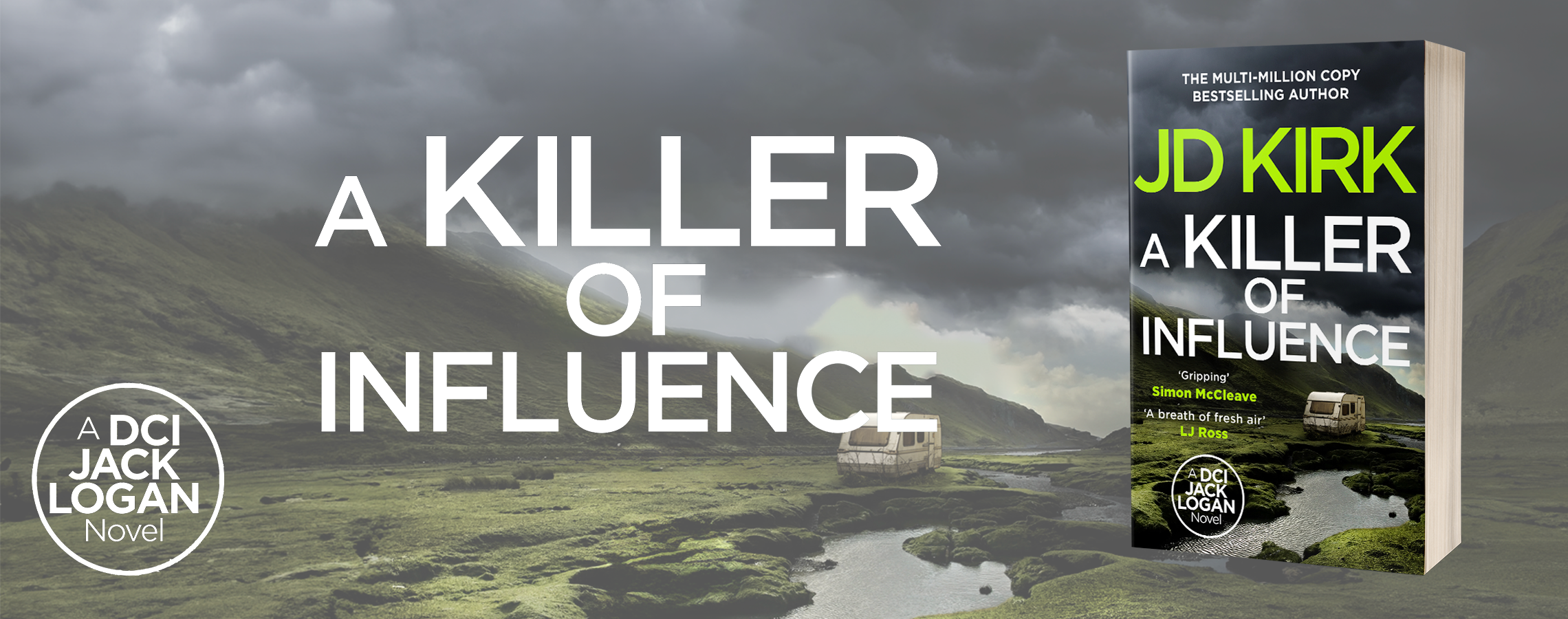 Scottish crime fiction series by JD Kirk